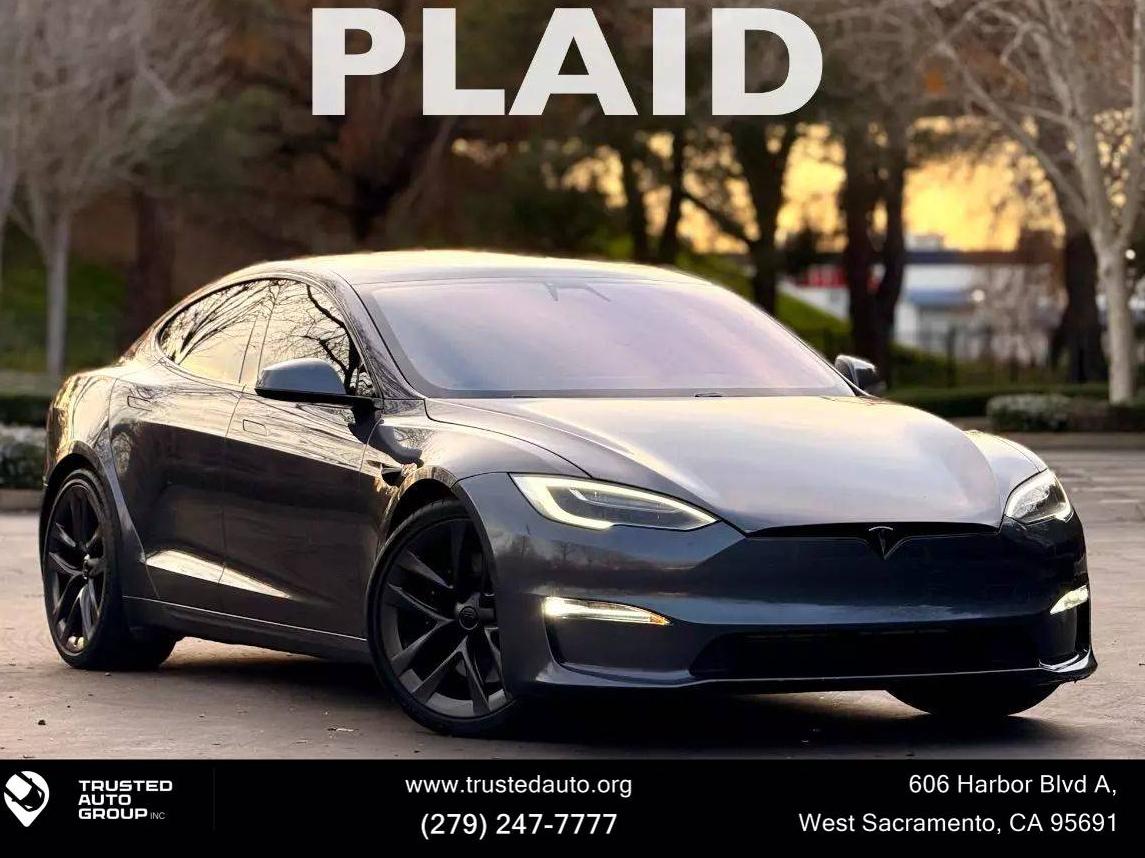 TESLA MODEL S 2022 5YJSA1E69NF464082 image